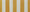 Cabine de plage - Ocre & blanc