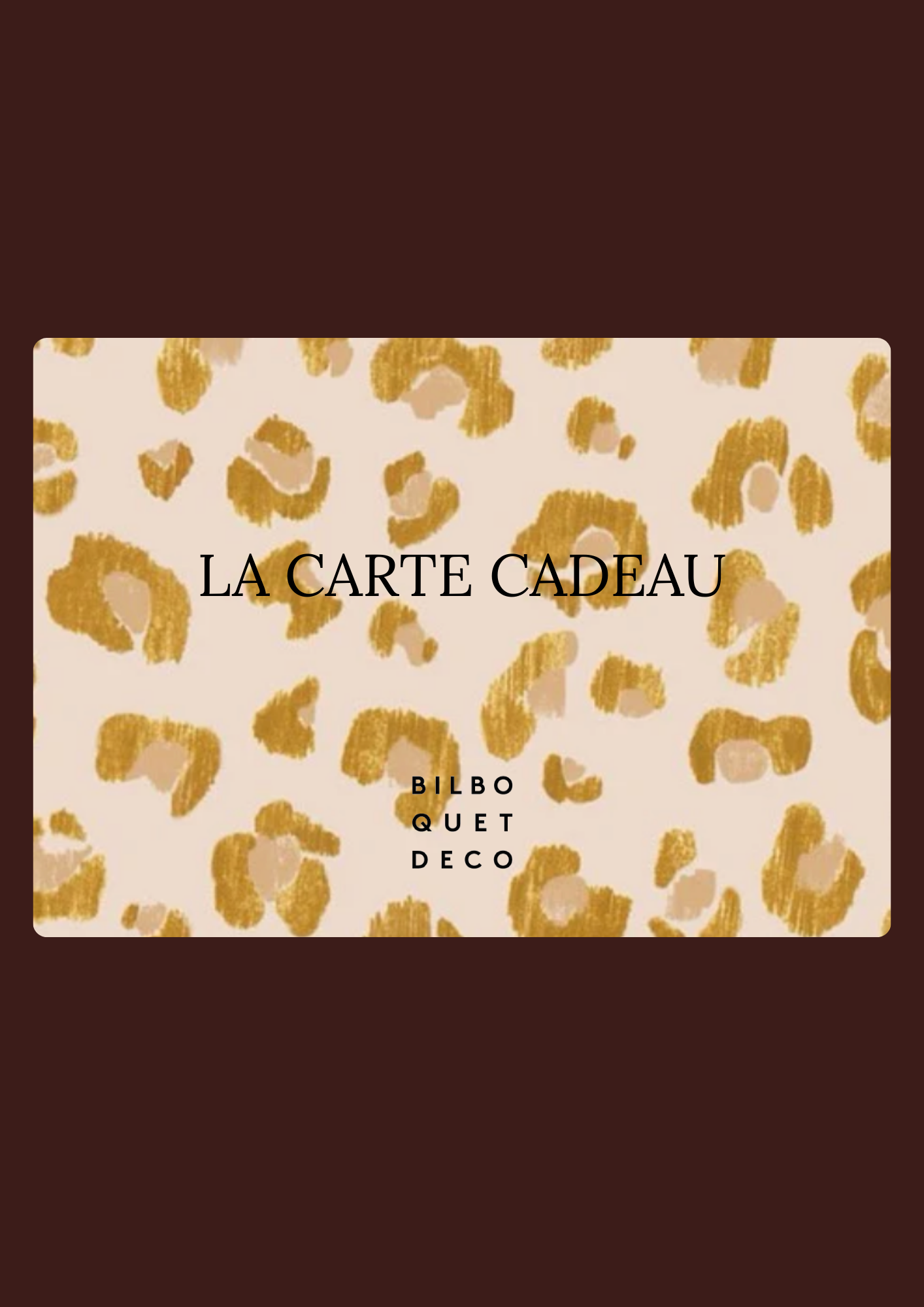 Carte cadeau