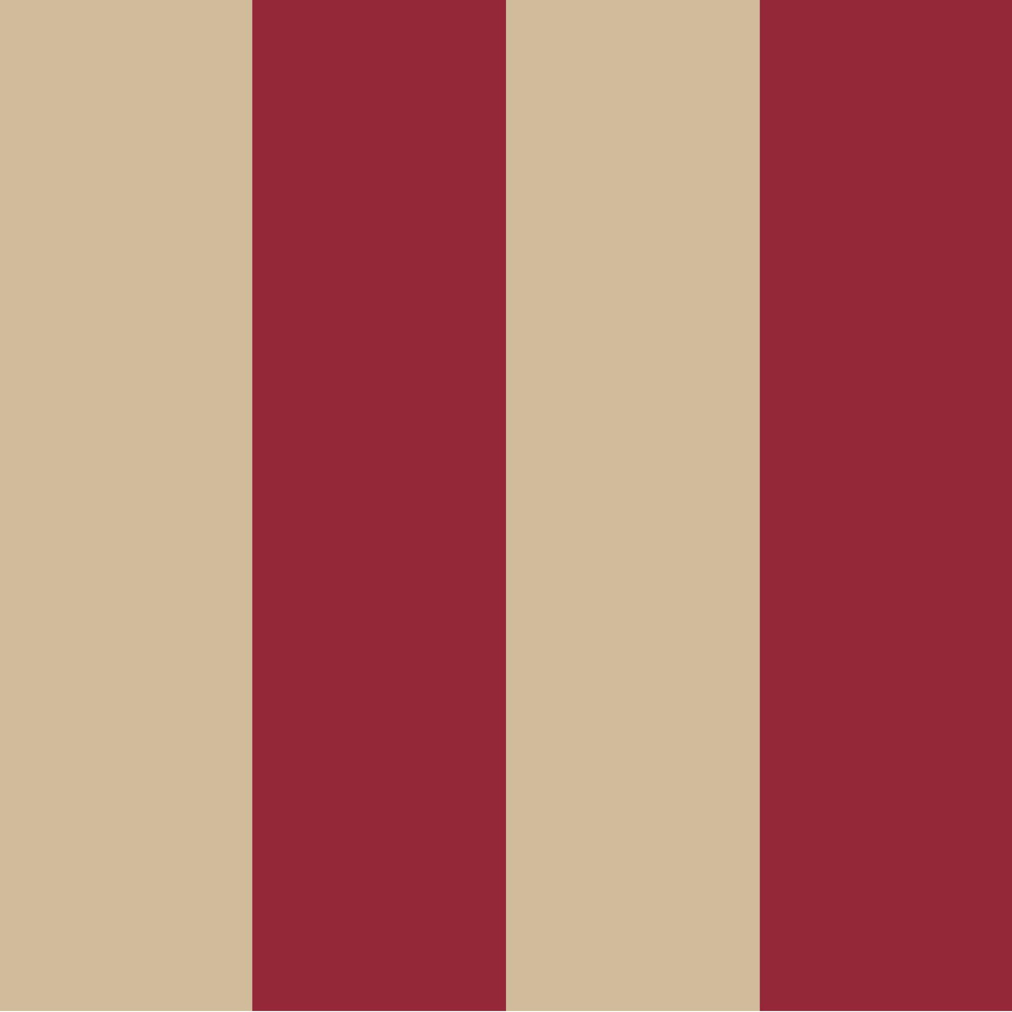 Rayures framboise et écru — échantillon de la frise adhésive Tempo Framboise Bilboquet Déco