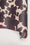 Rouleau de papier peint Les Commères Prune déroulé, motif de fleurs d'hortensia