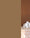 Échantillon de peinture Speculoos Bilboquet Deco, brun caramel présenté dans une salle à manger
