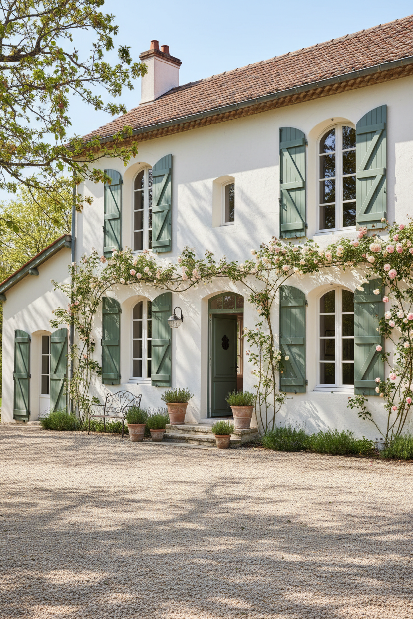 Ferme rénovée portrait