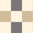 Motif à carreaux écru, sable doré et ardoise — échantillon de la frise adhésive Cadence Camel & Ardoise Bilboquet Déco