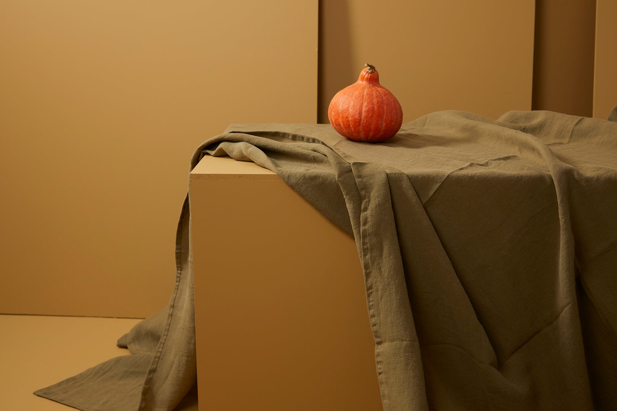 Nappe " à taaable ! " - Kaki-linge de maison-Bilboquet Deco