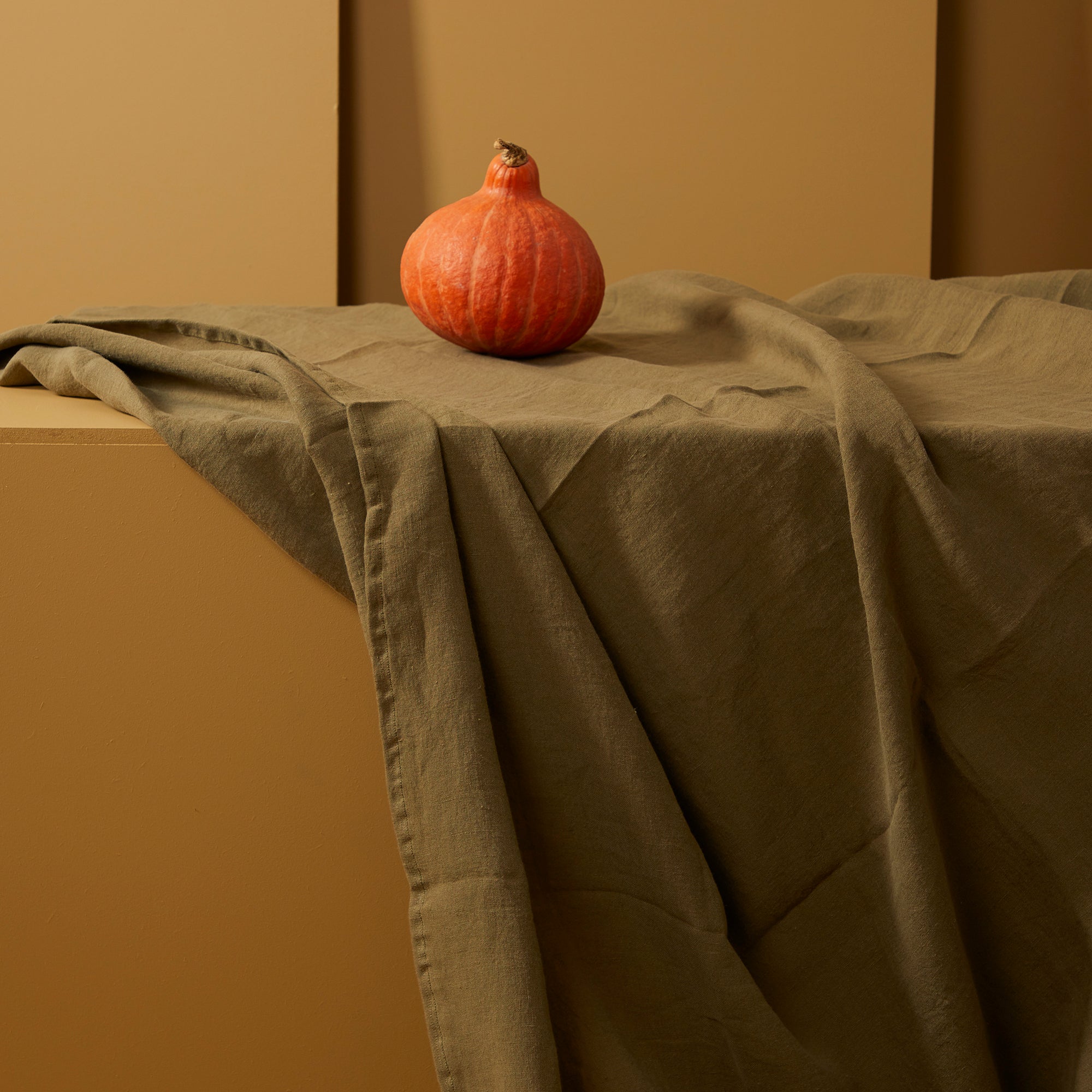 Nappe " à taaable ! " - Kaki-linge de maison-Bilboquet Deco
