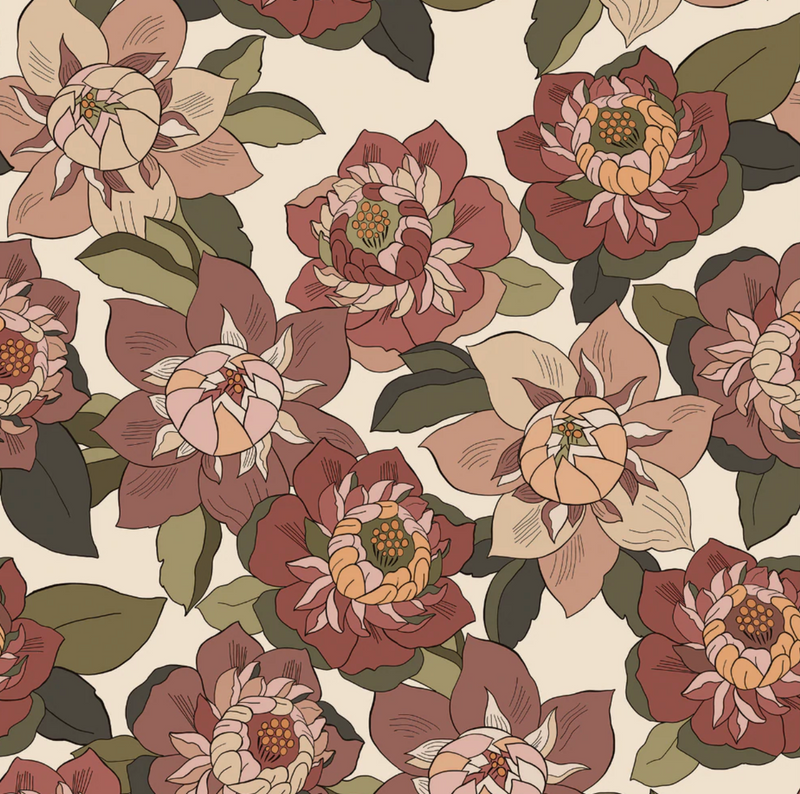 Echantillon - papier peint Hippie