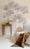 Détail du panoramique Été Indien dans un intérieur — papier peint Été Indien Bilboquet Deco