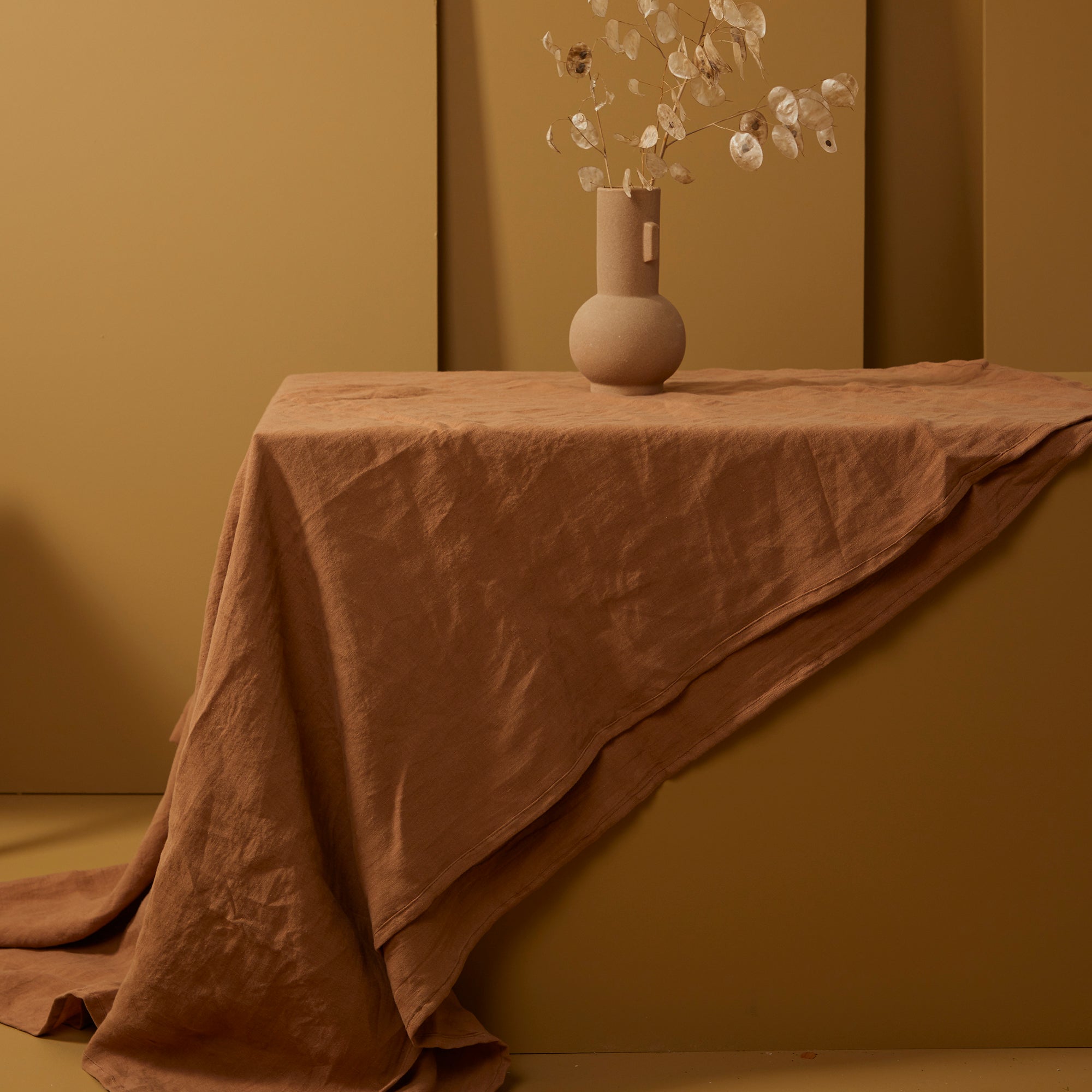 Nappe " à taaable ! " - Camel-linge de maison-Bilboquet Deco