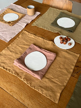 Serviettes de table " un petit creux " - Cuivre