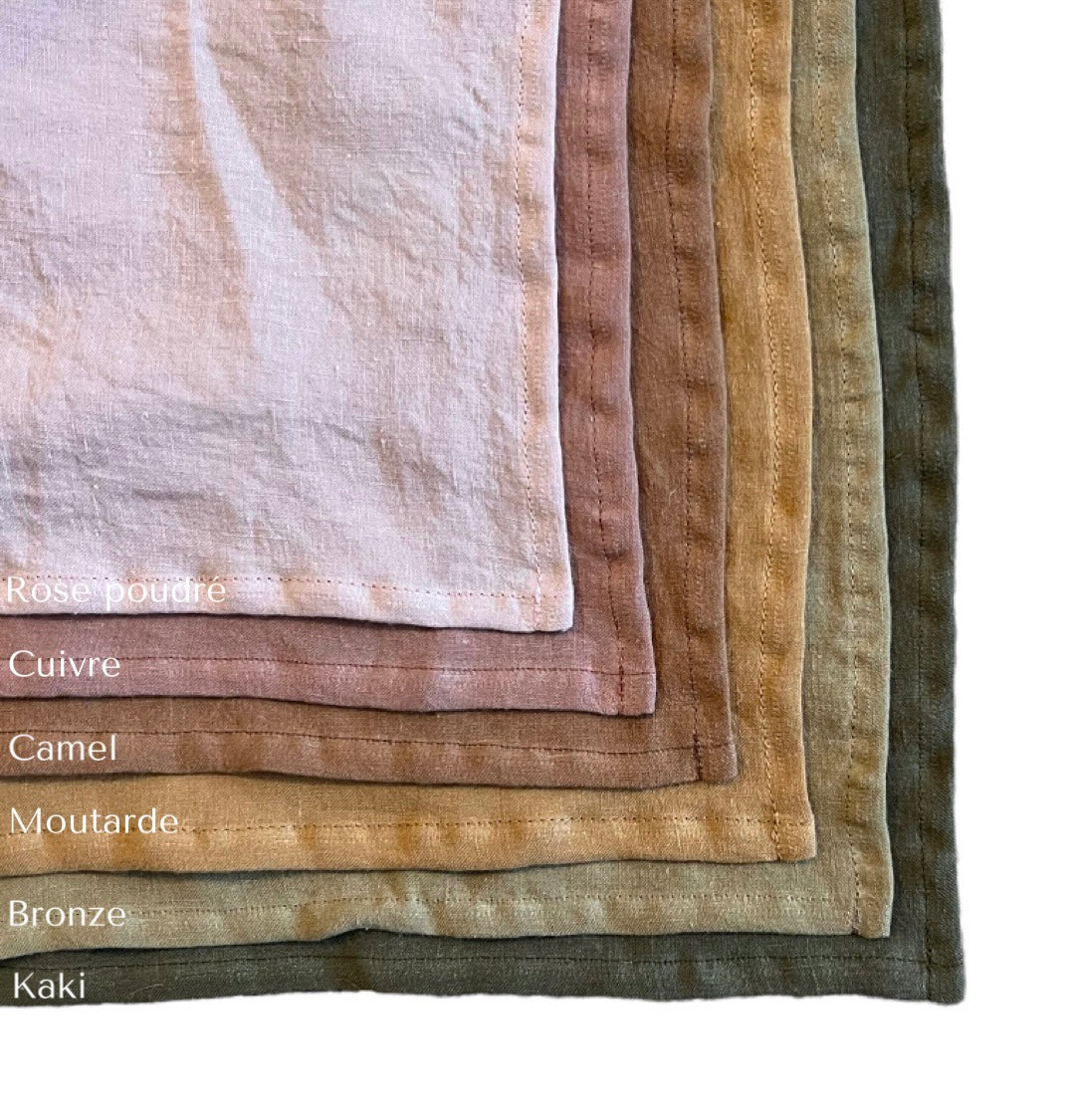 Nappe " à taaable ! " - Bronze-linge de maison-Bilboquet Deco